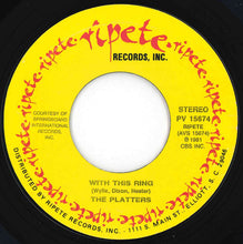 Load image into Gallery viewer, Platters - With This Ring / Washed Ashore (7 inch Record / Used)
