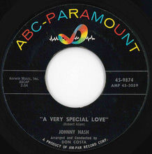 Load image into Gallery viewer, Johnny Nash - A Very Special Love / Won't You Let Me Share My Love With You (7 inch Record / Used)
