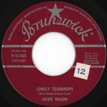 Load image into Gallery viewer, Jackie Wilson - Lonely Teardrops / In The Blue Of The Evening (7 inch Record / Used)
