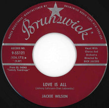 Load image into Gallery viewer, Jackie Wilson - That's Why (I Love You So) / Love Is All (7 inch Record / Used)
