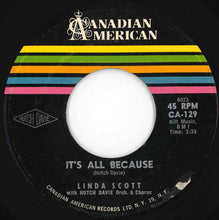 Load image into Gallery viewer, Linda Scott - I Don't Know Why / It's All Because (7 inch Record / Used)

