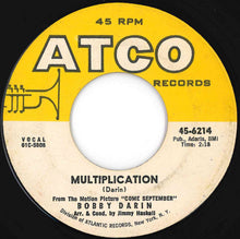 画像をギャラリービューアに読み込む, Bobby Darin - Multiplication / Irresistible You (7 inch Record / Used)
