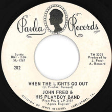 画像をギャラリービューアに読み込む, John Fred &amp; His Playboy Band - Judy In Disguise (With Glasses) / When The Lights Go Out (7 inch Record / Used)
