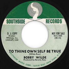 画像をギャラリービューアに読み込む, Bobby Wilde - Summer School / To Thine Own Self Be True (7 inch Record / Used)
