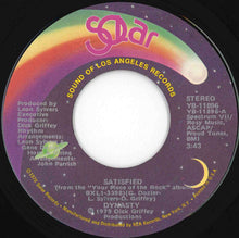 Load image into Gallery viewer, Dynasty - Satisfied / It's Still A Thrill (7 inch Record / Used)
