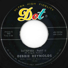 Load image into Gallery viewer, Debbie Reynolds - It Looks Like Rain In Cherry Blossom Lane / Satisfied - Part II (7 inch Record / Used)
