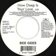 画像をギャラリービューアに読み込む, Bee Gees - Alone / How Deep Is Your Love (7 inch Record / Used)
