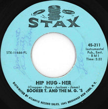 画像をギャラリービューアに読み込む, Booker T &amp; The MG's - Hip Hug-Her / Summertime (7 inch Record / Used)
