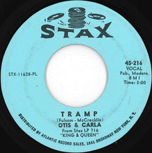 画像をギャラリービューアに読み込む, Otis Redding, Carla Thomas - Tramp / Tell It Like It Is (7 inch Record / Used)
