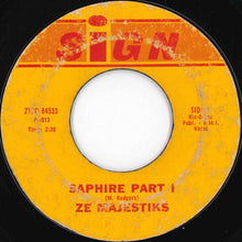 Load image into Gallery viewer, Ze Majestiks / Blandeleers - Saphire Part I / Part II (7 inch Record / Used)
