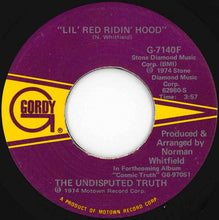 画像をギャラリービューアに読み込む, Undisputed Truth - Lil' Red Riding Hood / Big John Is My Name (7 inch Record / Used)
