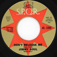 画像をギャラリービューアに読み込む, Jimmy Soul - If You Wanna Be Happy / Don't Release Me (7 inch Record / Used)

