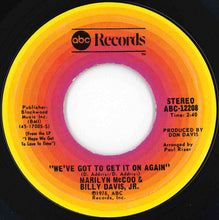 画像をギャラリービューアに読み込む, Marilyn McCoo &amp; Billy Davis, Jr. - You Don't Have To Be A Star / We've Got To Get It On Again (7 inch Record / Used)
