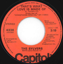 画像をギャラリービューアに読み込む, Sylvers - Hot Line / That's What Love Is Made Of (7 inch Record / Used)
