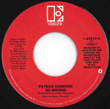 画像をギャラリービューアに読み込む, Patrick Simmons - So Wrong / If You Want A Little Love (7 inch Record / Used)
