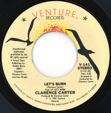 画像をギャラリービューアに読み込む, Clarence Carter - Let's Burn / If I Stay (7 inch Record / Used)
