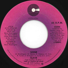 画像をギャラリービューアに読み込む, Slave - Just A Touch Of Love / Shine (7 inch Record / Used)
