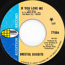 画像をギャラリービューアに読み込む, Bristol Boxkite - If You Love Me / Colors Of Love (7 inch Record / Used)
