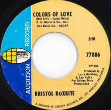 画像をギャラリービューアに読み込む, Bristol Boxkite - If You Love Me / Colors Of Love (7 inch Record / Used)
