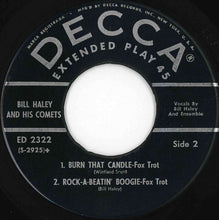 画像をギャラリービューアに読み込む, Bill Haley And His Comets - Razzle-Dazzle; Two Hound Dogs / Burn That Candle; Rock-A-Beatin' Boogie (7 inch Record / Used)

