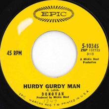 画像をギャラリービューアに読み込む, Donovan - Hurdy Gurdy Man / Teen Angel (7 inch Record / Used)
