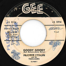画像をギャラリービューアに読み込む, Frankie Lymon And His Teenagers - Goody Goody / Creation Of Love (7 inch Record / Used)
