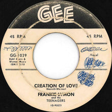 画像をギャラリービューアに読み込む, Frankie Lymon And His Teenagers - Goody Goody / Creation Of Love (7 inch Record / Used)
