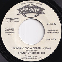 画像をギャラリービューアに読み込む, Lonnie Youngblood - Reachin' For A Dream / (Instrumental) (7 inch Record / Used)
