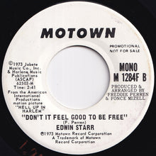 画像をギャラリービューアに読み込む, Edwin Starr - Don't It feel Good To Be Free (Stereo) / (Mono) (7 inch Record / Used)

