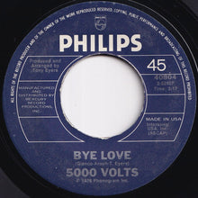 画像をギャラリービューアに読み込む, 5000 Volts - Bye Love / Look Out I'm Coming (7 inch Record / Used)
