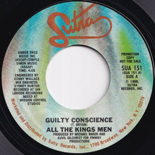 画像をギャラリービューアに読み込む, All The King's Men - Guilty Conscience / Guilty Conscience (7 inch Record / Used)
