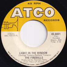 画像をギャラリービューアに読み込む, Fireballs - Long Green / Light In The Window (7 inch Record / Used)
