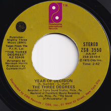 画像をギャラリービューアに読み込む, Three Degrees - When Will I See You Again / Year Of Decision (7 inch Record / Used)
