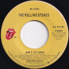 画像をギャラリービューアに読み込む, Rolling Stones - She's So Cold / Send It To Me (7 inch Record / Used)
