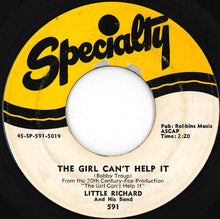 画像をギャラリービューアに読み込む, Little Richard And His Band - The Girl Can't Help It / All Around The World (7 inch Record / Used)
