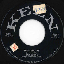 画像をギャラリービューアに読み込む, Sam Cooke - You Send Me / Summertime (7 inch Record / Used)
