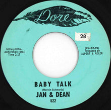 画像をギャラリービューアに読み込む, Jan &amp; Dean - Baby Talk / Jeanette, Get Your Hair Done (7 inch Record / Used)
