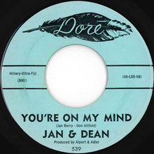 画像をギャラリービューアに読み込む, Jan &amp; Dean - Clementine / You're On My Mind (7 inch Record / Used)
