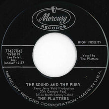 画像をギャラリービューアに読み込む, Platters - The Sound And The Fury / Enchanted (7 inch Record / Used)
