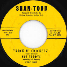 画像をギャラリービューアに読み込む, Hot-Toddys - Rockin' Crickets / Shakin' And Stompin' (7 inch Record / Used)
