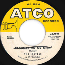 画像をギャラリービューアに読み込む, Ikettes - Troubles On My Mind / Come On And Truck (7 inch Record / Used)
