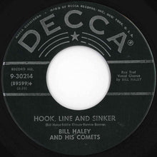Load image into Gallery viewer, Bill Haley And His Comets - Forty Cups Of Coffee / Hook, Line And Sinker (7 inch Record / Used)
