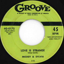 画像をギャラリービューアに読み込む, Mickey And Sylvia - Love Is Strange / I'm Going Home (7 inch Record / Used)
