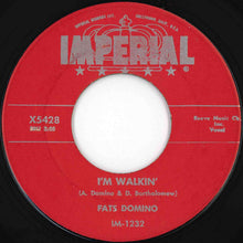 画像をギャラリービューアに読み込む, Fats Domino - I'm Walkin' / I'm In The Mood For Love (7 inch Record / Used)
