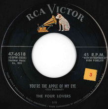 画像をギャラリービューアに読み込む, Four Lovers - You're The Apple Of My Eye / The Girl In My Dreams (7 inch Record / Used)
