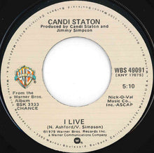 画像をギャラリービューアに読み込む, Candi Staton - I Ain't Got Nowhere To Go / I Live (7 inch Record / Used)
