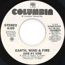 画像をギャラリービューアに読み込む, Earth, Wind &amp; Fire - Side By Side / Side By Side (7 inch Record / Used)
