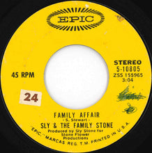 画像をギャラリービューアに読み込む, Sly &amp; The Family Stone - Family Affair / Luv N' Haight (7 inch Record / Used)
