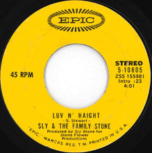 画像をギャラリービューアに読み込む, Sly &amp; The Family Stone - Family Affair / Luv N' Haight (7 inch Record / Used)

