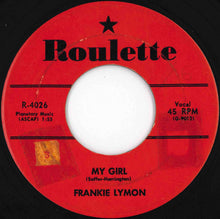 画像をギャラリービューアに読み込む, Frankie Lymon - My Girl / So Goes My Love (7 inch Record / Used)
